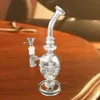 Nouvelle gigue de bouteille de bang en verre Bongs Both Bottle Bong Bubble Bubble Dab Wapter Pipe