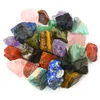 Hänge Halsband 3lb Natural Bk Diverse tumlade polerade stenar Healing Crystal Set Chakra Quartz Kit Riktiga Meditationspresenter till Rei amgDY