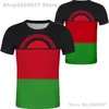 Malawi T-Shirt Diy Free Custom Flexible Name Number Mwi T-Shirt Nation Flag Mw Malawian Country College Print Po Kleidung 220609