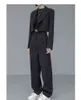 Luźne kobiety pełne rękawy Krótkie kurtki Kurtki Suits Kobieta swobodna jakość spodni 2 Zestaw 2022 Spring Autumn W284 T220729