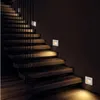 Wandleuchte, Nachtlicht, 1,5 W, intelligenter Treppen-PIR-Bewegungsmelder, Sprachgeräuschsensor, LED-Stufenlichter, Einbauleiter, Foyer, Wandleuchte