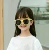 Детские квадратные солнцезащитные очки для девочек Винтажные детские солнцезащитные очки