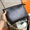 حقيبة كتف مصمم من Coussin MM من الجلد الطبيعي للنساء 5A سلسلة عالية الجودة Crossbody M57783