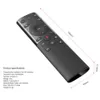 H17 Voice Remote controler 24G Wireless Air Mouse with IR Learning Microphone Gyroscope for Android TV Box189O4770593