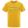 Trapstar London Sport Yellow Tshirts Men Cotton Overize Sleeve 패션 느슨한 옷 캐주얼 통기성 거리 Tshirts 220618
