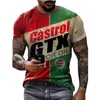 Maglietta di moda per uomo Abbigliamento Estate Maglietta casual manica corta Streetwear Stampa Lettera Maglietta Uomo Magliette Tops Tees 6XL 220607