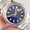 Erkek İzle 41mm EWF ile 41mm Mekanik Otomatik Hareketi 3255 Tasarımcı Saatler 904L Paslanmaz Çelik Montre De Luxe Moda Saatı