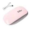 Hem nagellampa 6W mini nagel torktumlare vit rosa UV LED -lampan bärbar USB -gränssnitt mycket bekvämt för hemmet SN4287