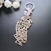 12st Dop Wood Design KeyChain Favors With Angel for Girl Pink Recuerdos de Bautizo Doping With Organza Gift Bags Gift 220516