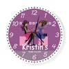 Nail Tech Modern Beauty Spa Art Decer Printed Printized Wall Clock Manicurist Salon Salon Technicy Gift 220615