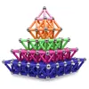 Magnetische bouwstenen 60 stks magneet speelgoedstokken metalen ballen constructie diy speelgoed voor kinderstick favoriet speelgoed