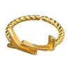 Anéis de Noivado para Mulher Letra Y Anel de Ouro Designer Mens Love Couple Ring 925 Silver Luxury Jewelry Womens Party Hip Hop L Ringe