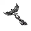 Pendentif Colliers Mode Classique Créatif 3D Chinois Mascotte Animal Phoenix Pour Hommes Tendance Charme Bijoux CadeauPendantPendentif