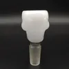 Nuovi narghilè in stile 3 ciotole da 14 mm e ciotole in vetro da 18 mm Maniglia per giunti maschi Accessori per fumatori per adattatore per tubi dell'acqua Bong