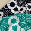 22ss Men Women Designers t shirts tee Hawaii flower print short sleeve Crew Neck Streetwear black green xinxinbuy M-2XL