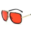 Солнцезащитные очки 2022 Fashion Big рама квадратные металлические солнцезащитные очки Women Retro Vintage Высококачественные Gafas Oculos