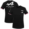 T-shirts F1 Formule 1 T-shirts Compétition Audience T-shirt Alpine Team Motorsport Alonso Racing Car Fans Jersey Chemise à manches courtes Vêtements Équitation G0mr 9vjj