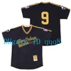 KOB SPRZEDAŻ SPRZEDAŻ ATLANTA BLACK Crackers Negro Button-Down Sprzedaż Wyprzedaż Nowy Orlean 9 Wspólne wydanie baseballowe koszulki baseballowe