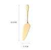 cuisine cuisson pâtisserie acier inoxydable gâteau tarte pizza serveur anniversaire mariage gâteau-beurre cutter pelle spatule pizza-serveur SN4473