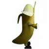 la mascotte della banana della fabbrica di sconto di alta qualità Costumes l'adulto del personaggio dei cartoni animati