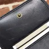 Yüksek kaliteli erkekler kadın deri fermuar kısa cüzdan mektubu çok renkli cüzdan kadın moda cüzdanı hediye bo291h