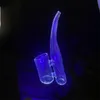 UV Blue Proxy Hookah Handl Thread Reting PipeConcesions Only Sale Glass