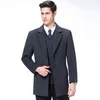 يمزج الصوف للرجال الخريف والشتاء للذكور ذكور رجال السترات الكبيرة الحجم xxxl xxxxl woolen coats t220810