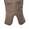 Fünf-Finger-Handschuhe Winter Damen Handgelenk Mode Schaffell Khaki Wärme Echtes Leder Fahrpunkte Kältebeständig Dunkelbeige Leder