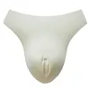 Slip 2 pièces Insert Pad Hommes Gay Faux Vagin Sous-Vêtements Cacher Gaff Culotte Rembourré Faux Pour Crossdresser Transgenre