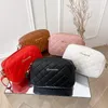 Tassel Small Messenger for Women Trend Lingge Вышивка женская цепь моды для плеча.