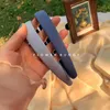 Клипы для волос Barrettes Blue Hair Band Fashion Женщины ткани красочная повязка на голову женские бэнда