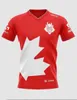 LOL DOTA2 E-SPORTS 팀 G2 유니폼 2020 캐나다 저지 팬 게임 티셔츠 커스텀 ID 티셔츠 남성 여성 커스터마이징 티 셔츠