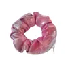 Scrunchies Donna Scrunchy Anello elastico Fasce per capelli Ragazze Porta coda di cavallo Copricapo in velluto Grandi cravatte per capelli Cerniera Borsa piccola Fascia per capelli Scrunchie da ballo