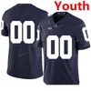 Thr Personnalisé Penn State Nittany Lions College Football Jersey 9 Ta'Quan Roberson 9 Trace McSorley 99 Yetur Gross-Matos Jeunes Enfants Stitch