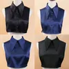 Bow Ties Vintage Lapel Fake Collar For Women Blus Shirt Decor Top Löstagbar kvinna Neckbropar slipsar False CollarBow