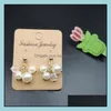 Boucle d'oreille affichage porte-carte étiquettes en papier Kraft vierges pour bricolage clous d'oreille et boucles d'oreilles livraison directe 2021 étiquettes prix bijoux emballage Z