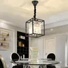 Pendant Lamps Restaurant Crystal Chandeliers Simple Postmodern Bar Lamp Creative Nordic Light Luxury Atmospheric Dining Room Rectangular Lam