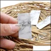 2*4Cm 100 Pcs/Lot Custom Clothing Tags Printed Marble Fashion Hangtag/Clothing Hang/Price Tag For Clothing/Bags Gift Drop Delivery 2021 Tags