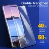 3D Eğri Kenar temperli cam için Samsung Galaxy S9 S9 + Not 9 8 S8 S8 + Artı S7 Kenar S7 S6 kenar 9H Sertlik Ekran Koruyucu ile Kutu