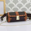 Luksusowe marki torby mody mody torebki łańcuchowe torby na ramię crossbody torebki w kształcie lufy torebki komunikacyjne