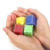 Fidget Speelgoed Kinderen Puzzel Maze Cube 3cm Sleutelhanger Roterende Bead Maze Decompression Toy Sleutelhanger