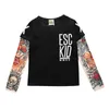 Novelty Tattoo 27year Long Sleeve Children Tshirts Cotton Boys T Shirt Kids Autumn Girls Tops Clothes7544032