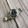 Data de relógio Uxury GMT Dial preto de mar preto 44mm Menic Mechanical Mechanical Watch Rotative Buzel Cerâmica Inserção 24 Jóias NH35A Miyota 8215 Strape de Oyster