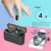 TWS 5.0 wireless headphones portable in-ear Q32 handsfree stereo Sport waterproof earphone with mobile charging box