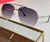 Klassische Pilot Golden Mirror Sonnenbrille Metall Goldrahmen Damen Herren Sport Sonnenbrille Urlaub Sonnenbrille mit Box