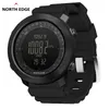 NORTH EDGE Altimètre Baromètre Boussole Hommes Montres Numériques Sport Courir Horloge Escalade Randonnée Montres Étanche 50M 220407