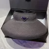 Visors Designer Grass Braid S Hat for Dames Men Menmerk Strawhoeden Dames Luxe Casquette Beach Sunhat Hoge kwaliteit 2PJ6