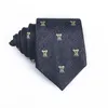 Bow Ties Sitonjwly Cartoon Animals Pattern Neck Formal Business Luxury Wedding Party Neckties Gravatas Slim TieBow