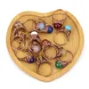 Ретро -проволочная обертка натуральный камень кольцевые кольца lapis lazuli amethysts tiger eye eye opal pink crystal кольцо для женских украшений