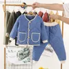 clothing sets Kinderen Pak 2021 Winter Nieuwe Mode Warm Houden Dikker Lange Mouw2321712